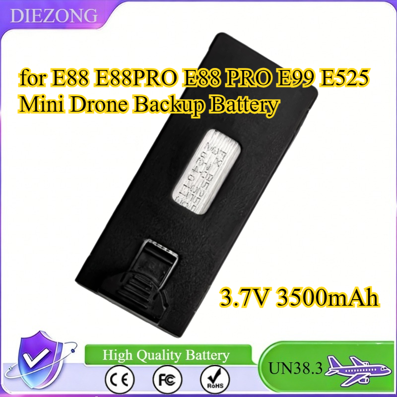Lyzrc Drone - 3.7V 3500mAh LiPo Battery for E88