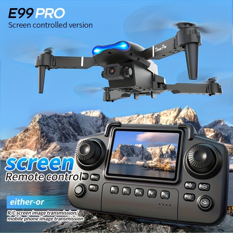 Drone Rc E99 Pro - E99 PRO MAX Foldable Drone with