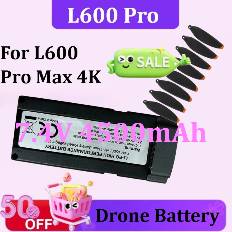 Lyzrc Drone - 7.4V 4500mAh L600 Pro Max Battery