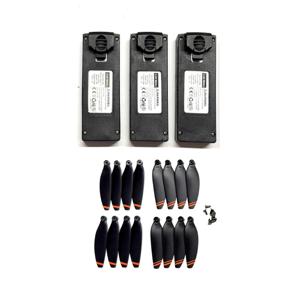 3PCS L106-1 Battery 3.7V 2000m - Lyzrc Drone ulasan dan harga