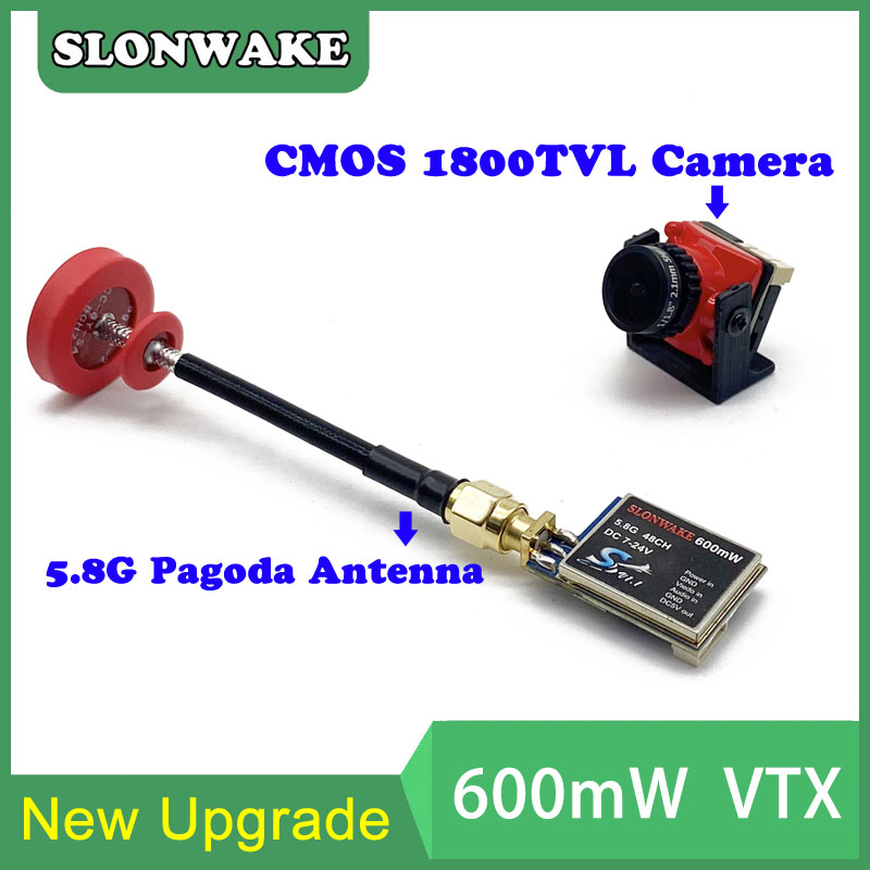 5.8G 48CH 600mW adjustable VTX - Drone Rc Controller ulasan dan harga
