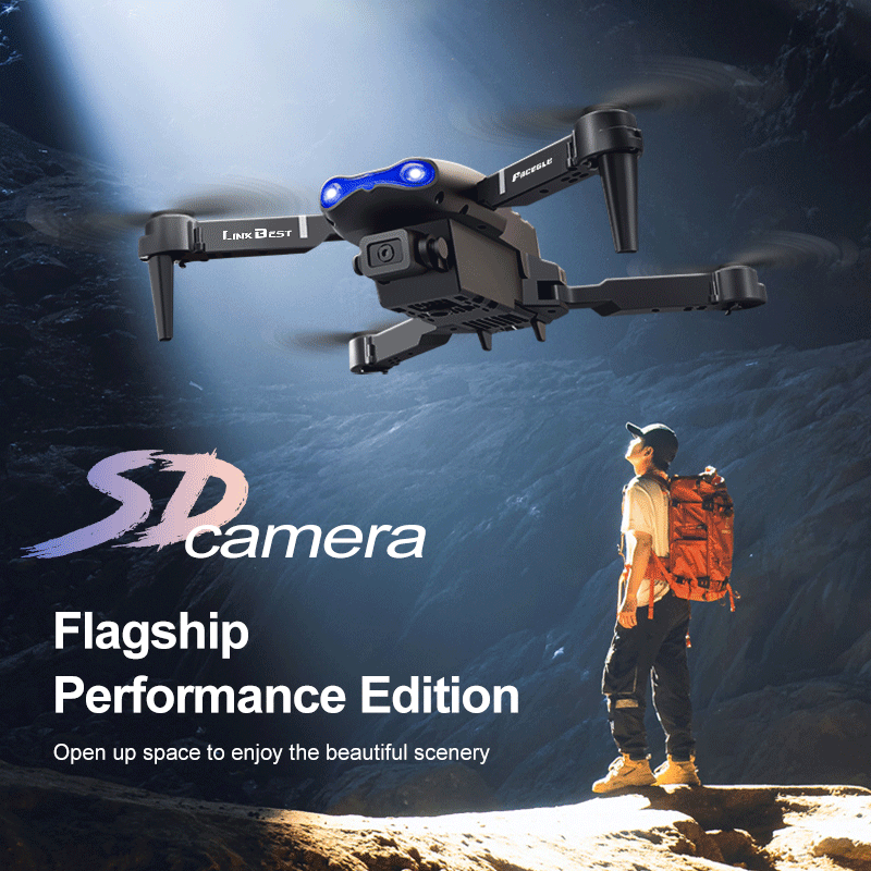 E99 Pro Mini RC Drone FACEGLE  - Drone Rc E99 Pro ulasan dan harga