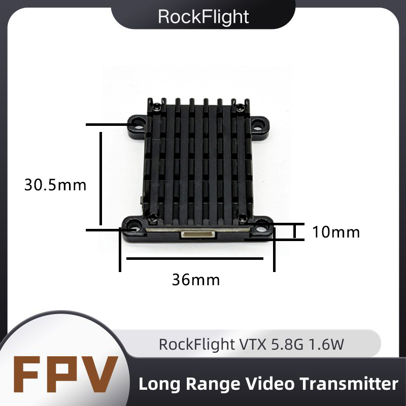 RockFlight TX663 VTX 5.8G 48CH - Drone Rc Controller ulasan dan harga