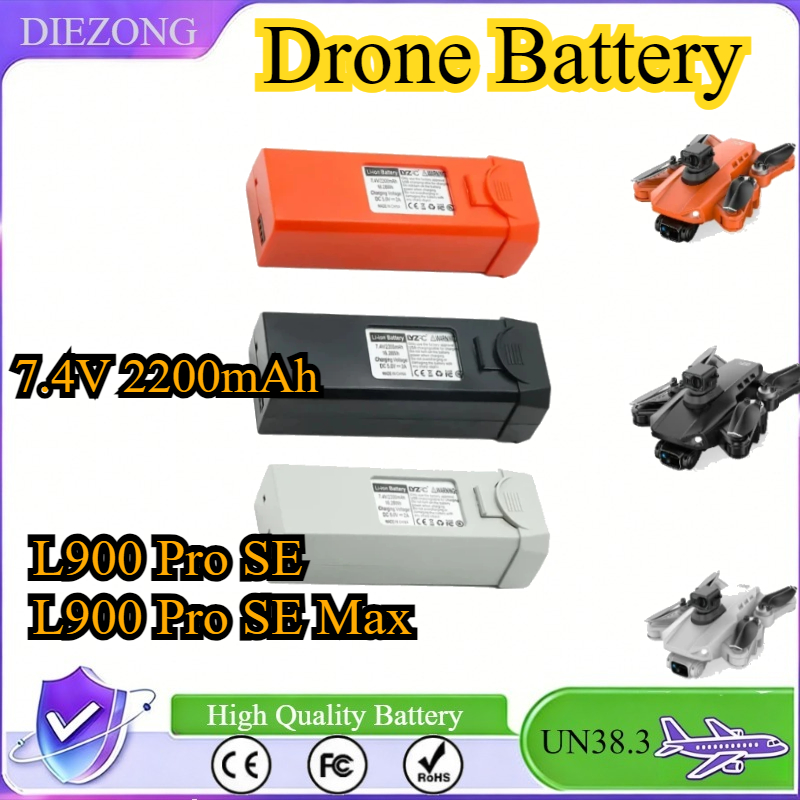 2200mAh Drone Battery L900 Pro - Lyzrc Drone ulasan dan harga