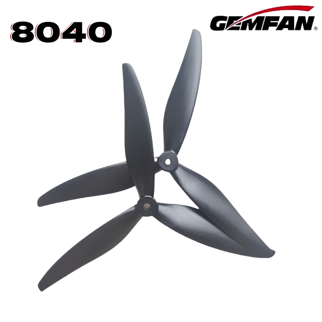 Gemfan 8040 8X4X3 3-blade 8-in - Drone Tech Rc ulasan dan harga