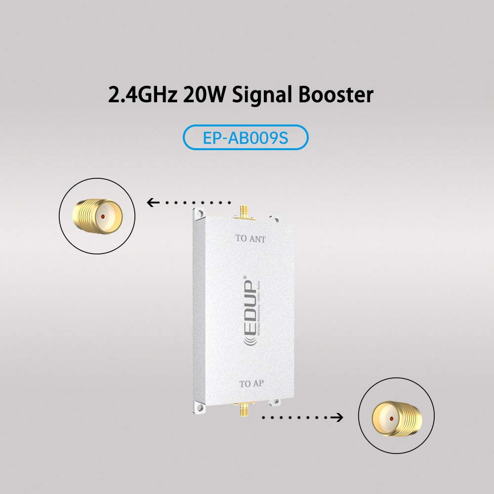 EDUP EP-AB009 2.4GHz 20W WiFi  - Drone Rc Signal ulasan dan harga
