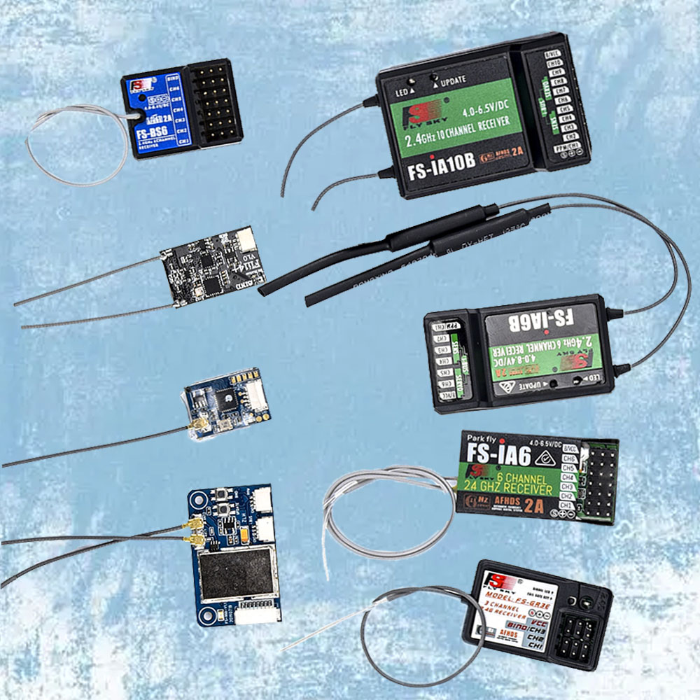 Flysky RC Receiver FS-IA6 IA6B - Drone Rc Controller ulasan dan harga