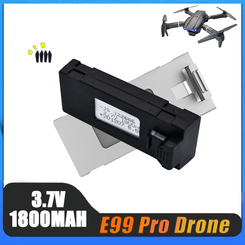 1-10pcs E99 Pro Drone Battery  - Drone Rc E99 Pro ulasan dan harga
