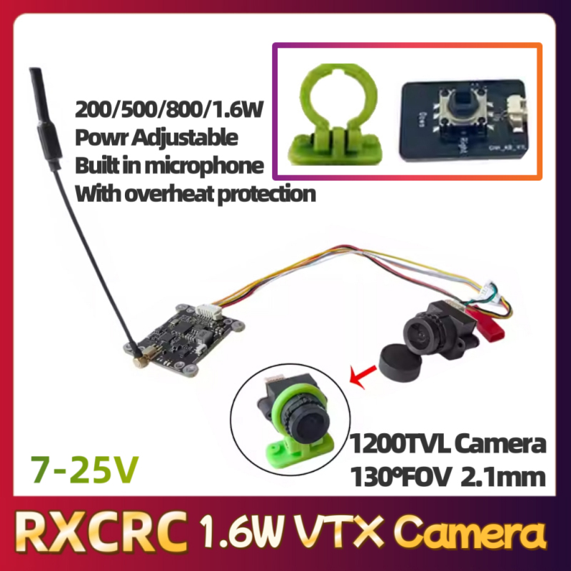 RXCRC 5.8G Module 48CH 1.6W VT - Drone Rc Controller ulasan dan harga