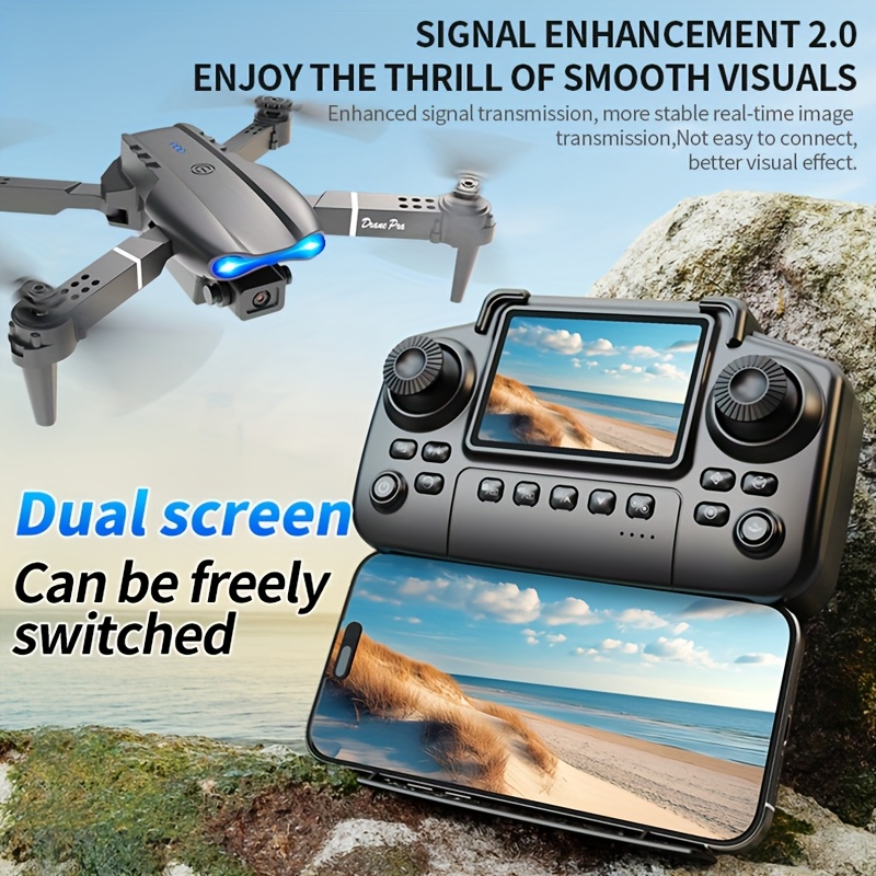 E99 PRO MAX Foldable Drone wit - Drone Rc E99 Pro ulasan dan harga