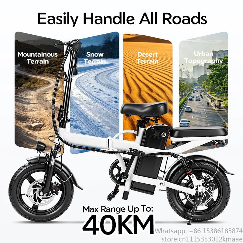 Vequyn Compact Foldable Electr - Brushless Motor ulasan dan harga