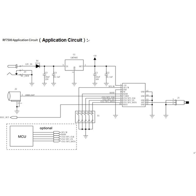 A01K-RF7500 6G-7.5G VRX Receiv - Drone Rc Signal ulasan dan harga