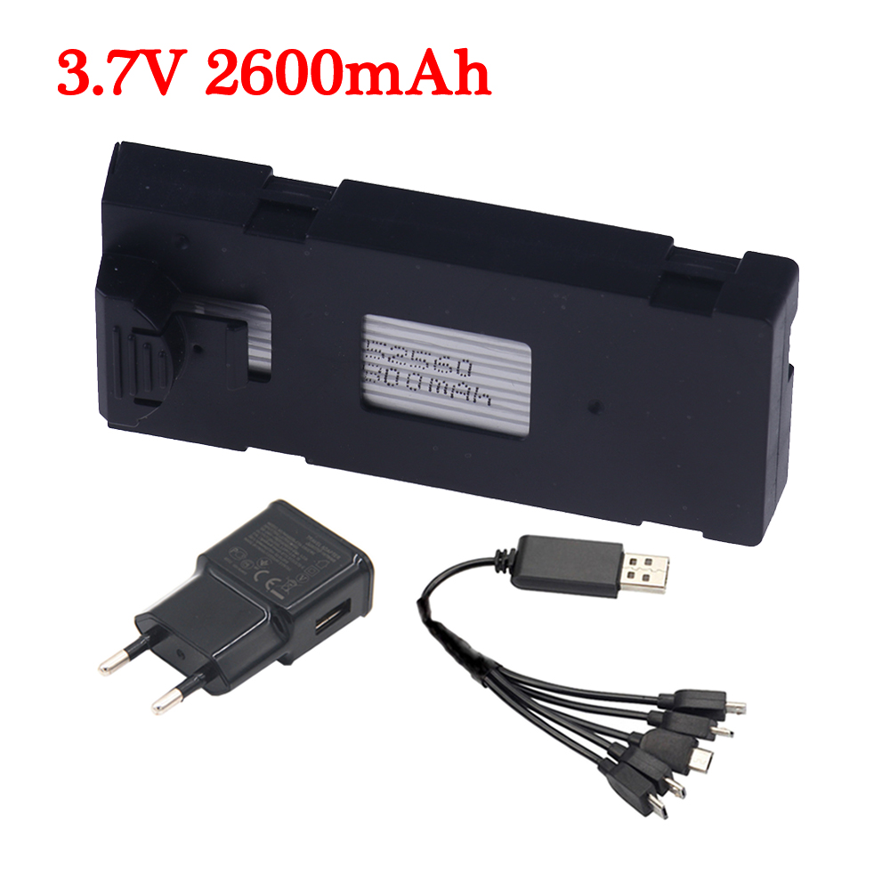 Upgrade Capacity 2600mAh 3.7V  - Drone Rc E99 Pro ulasan dan harga