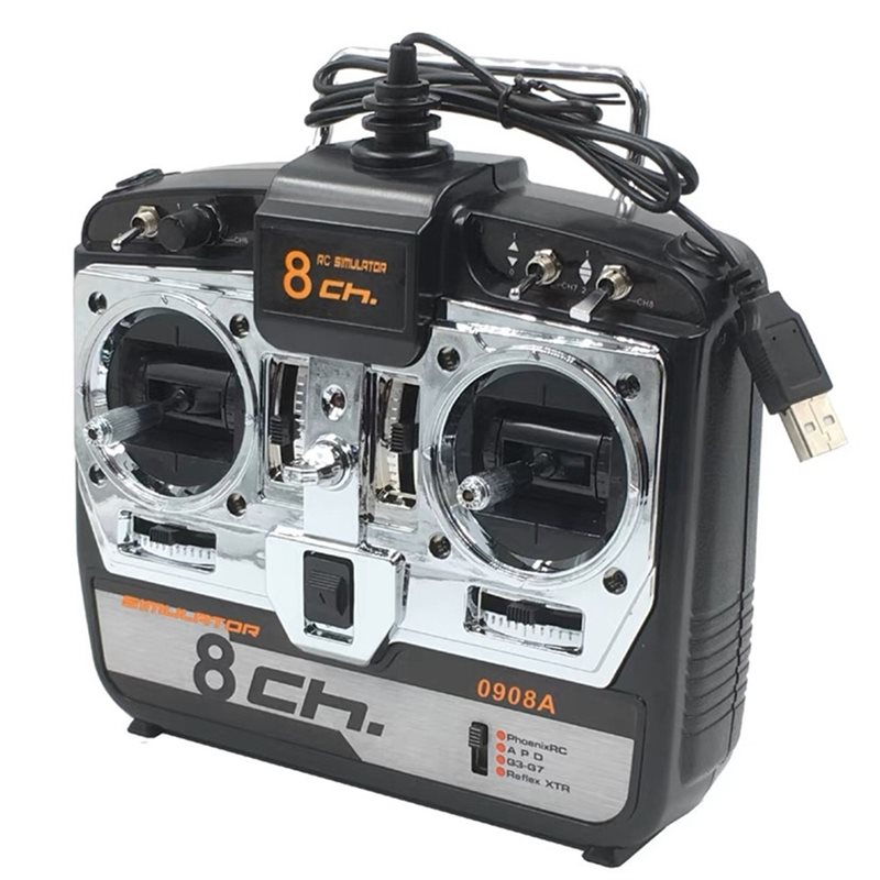 B92B 8CH RC Simulator 3D Airpl - Drone Rc Simulator ulasan dan harga