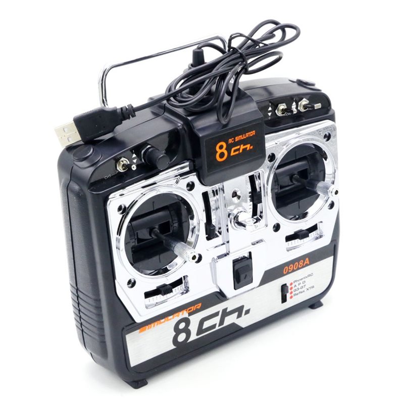 B92B 8CH RC Simulator 3D Airpl - Drone Rc Simulator ulasan dan harga