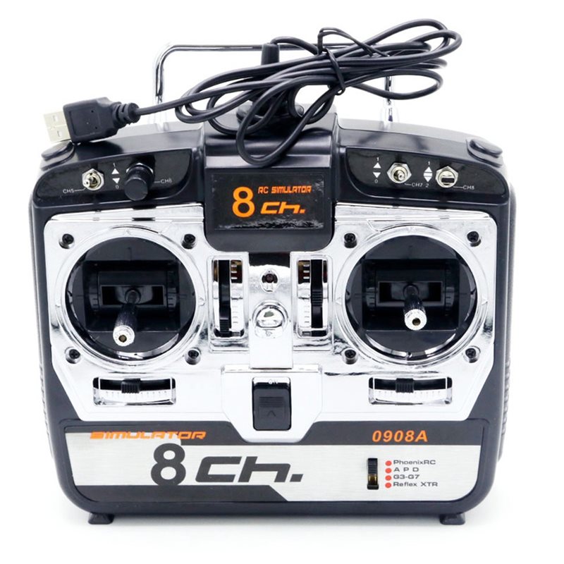 B92B 8CH RC Simulator 3D Airpl - Drone Rc Simulator ulasan dan harga