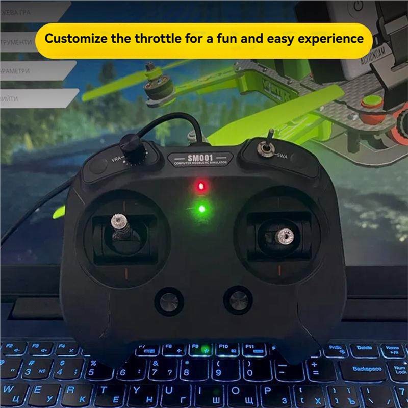 B92B for FS-SM001 6CH FPV Dron - Drone Rc Simulator ulasan dan harga