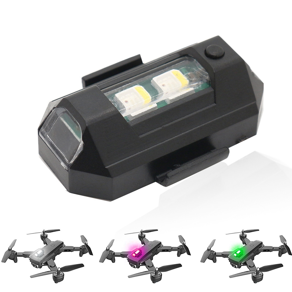 Motorcycle LED RGB Warning Lig - Drone Rc Signal ulasan dan harga